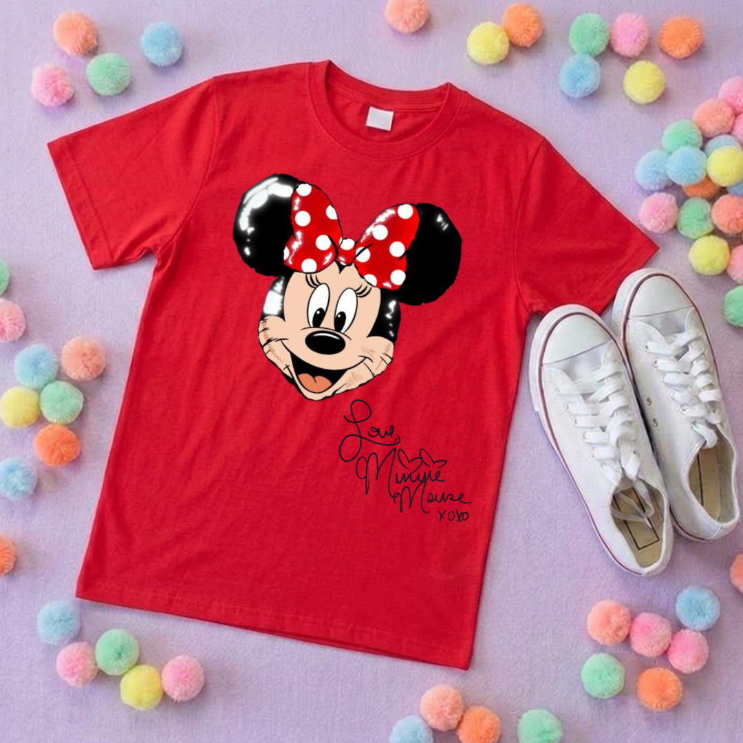 Magical Kingdom, Mouse Balloon, Printed T-Shirt, Florida, Orlando, Magical World - Adults & Kids Sizes