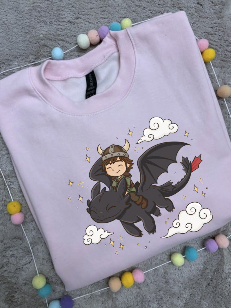 Dragon Besties Park Life Sweatshirt, Ears, Florida, Orlando, Holidays Jumper, Holiday Outfits - Adults & Kids Sizes - Fleece Cozy Sweatshirt