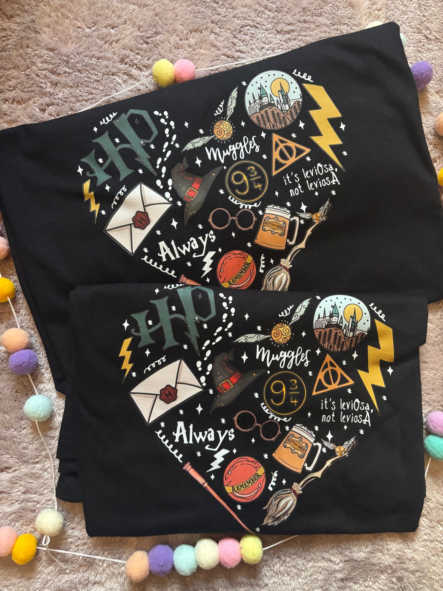 Harry Potter Inspired Printed T-Shirt, Theme Park, Orlando, Inspired Character T-Shirts - Adults & Kids Sizes - Cotton T-Shirt