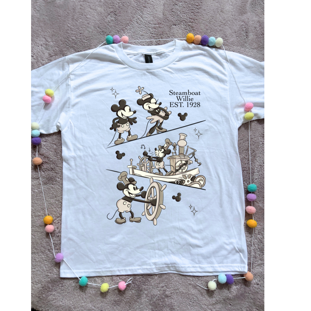 Classic Original Mouse T-Shirt, Florida, Orlando, Magical World - Adults & Kids Sizes