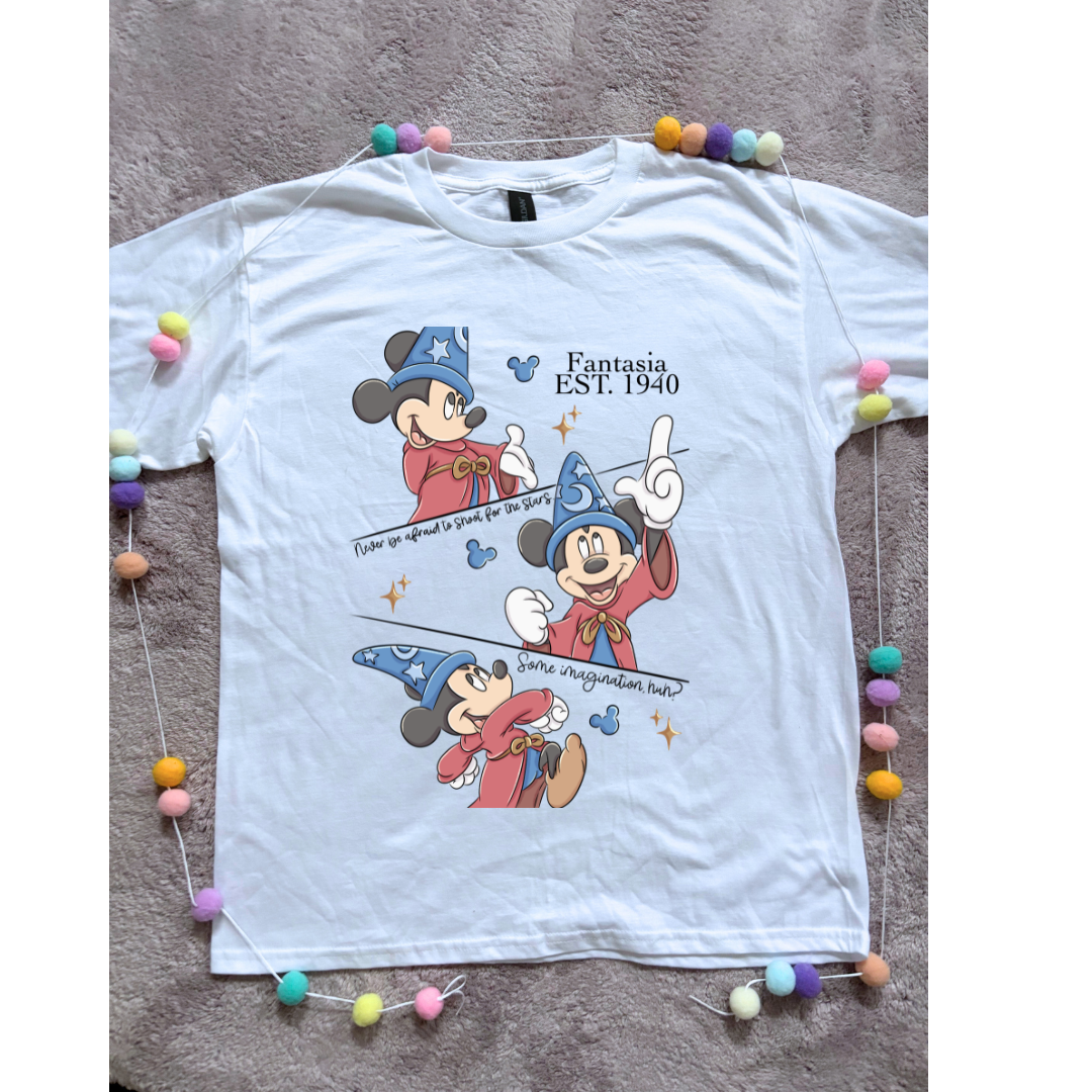 Magical Sorcerer, Some Imagination T-Shirt, Florida, Orlando, Magical World - Adults & Kids Sizes