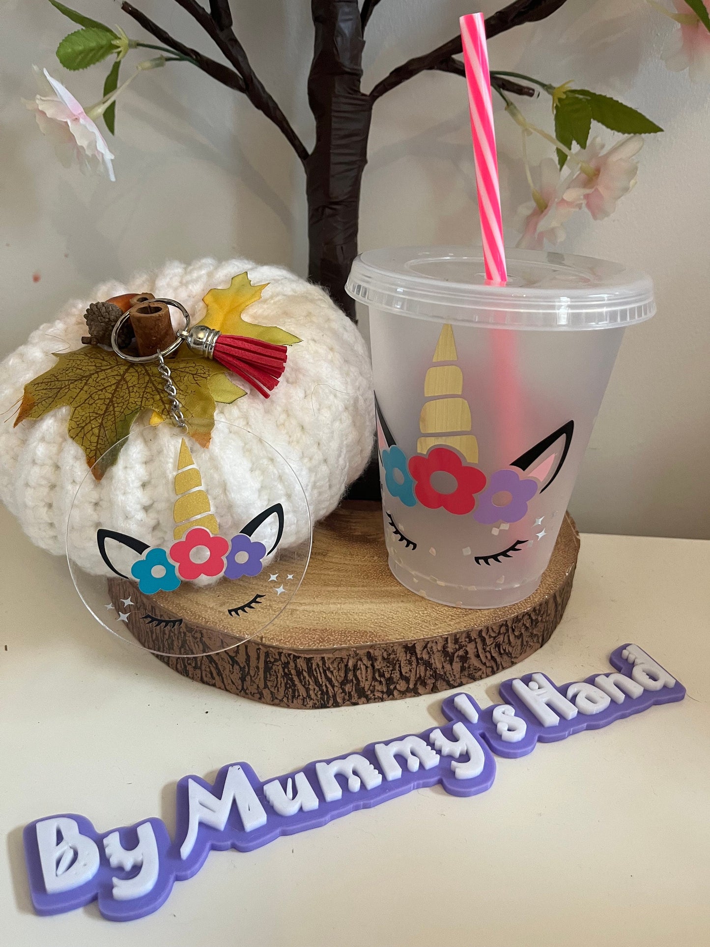 Children’s Unicorn Cold Cups, Unicorn 16oz Cold Cup Tumbler, Colour Changing Cold Cups, Unicorn Kids Party, Party Favours, Unicorn Decor,