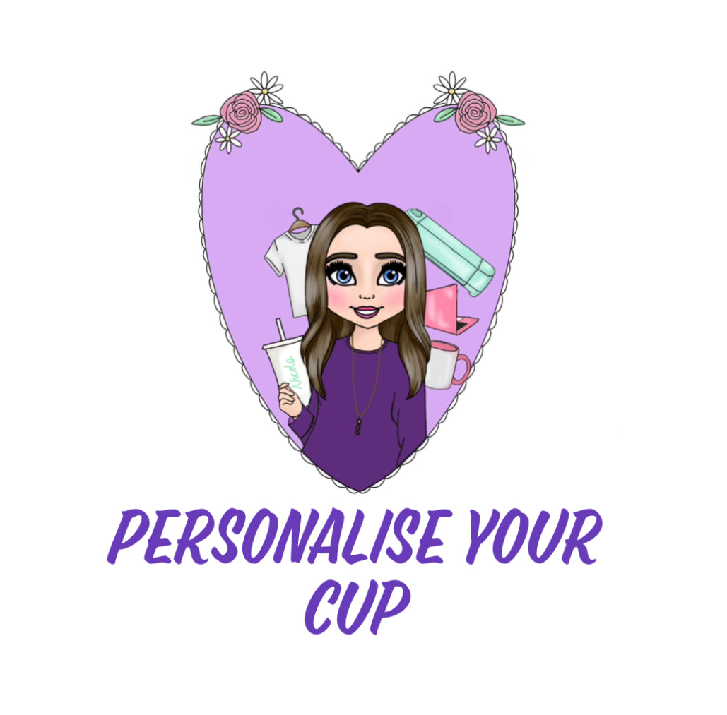 Custom Personalised 24oz Cold Cup ~ Perfect for Cold Drinks