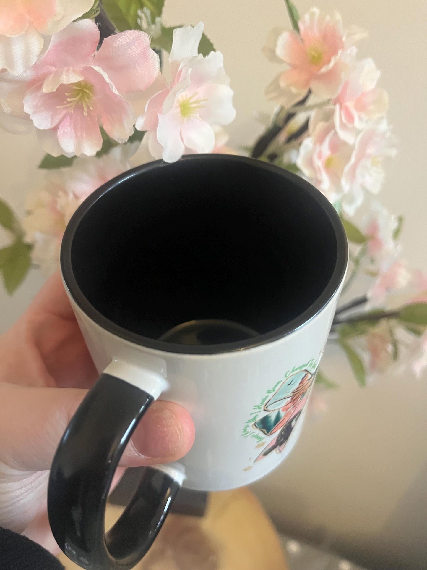 Good Witch, Bad Witch, For Good, Wicked Witch, Personalised Mug, Green Witch, Pink Witch, Wicked Inspired Mug, Bow Mug