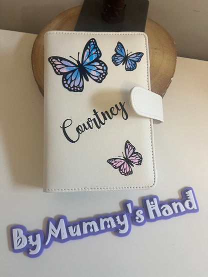 Budget Binders, Personalised Designed Budgetting, Butterfly Theme, New Year, Cash Budgetting