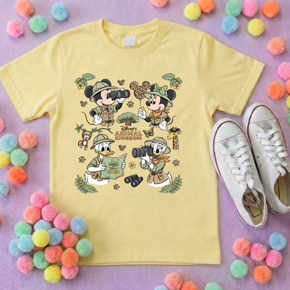 Animal Kingdom Full Art Park Life T-Shirt, Ears, Florida, Orlando, Cruise Holidays T-Shirts, Holiday Outfits - Adults & Kids Sizes - Cotton T-Shirt (Copy)