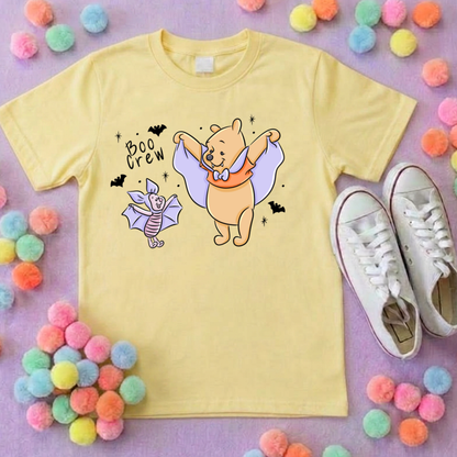 Pooh Boo Crew Park Life T-Shirt, Ears, Florida, Orlando, Cruise Holidays T-Shirts, Holiday Outfits - Adults & Kids Sizes - Cotton T-Shirt