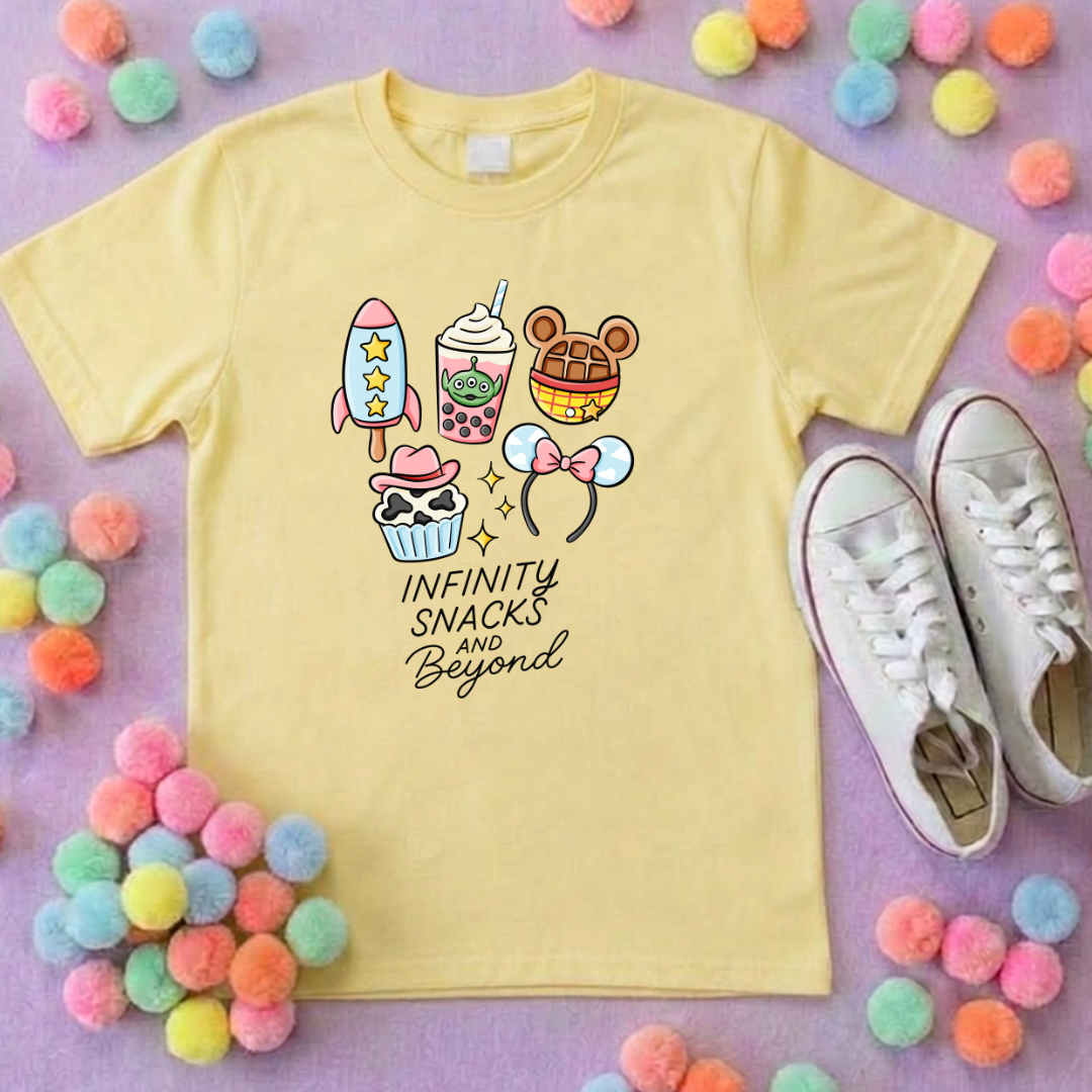 Toy Snacks, Park Life T-Shirt, Ears, Florida, Orlando, Cruise Holidays T-Shirts, Holiday Outfits - Adults & Kids Sizes - Cotton T-Shirt