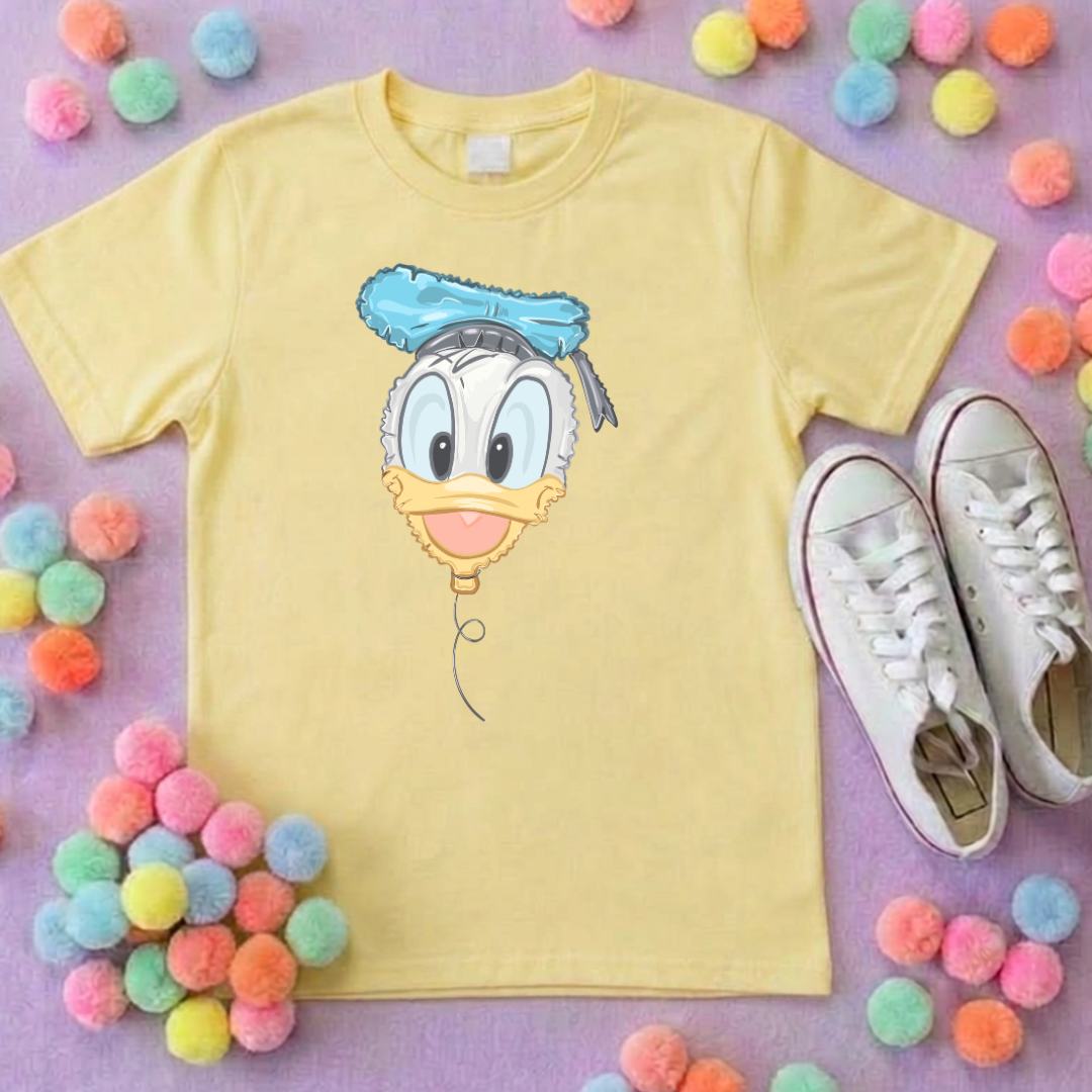 Donald Balloon, Printed T-Shirt, Florida, Orlando, Magical World - Adults & Kids Sizes