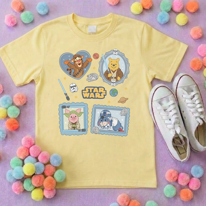 Galaxy Friends Park Life T-Shirt, Ears, Florida, Orlando, Cruise Holidays T-Shirts, Holiday Outfits - Adults & Kids Sizes - Cotton T-Shirt