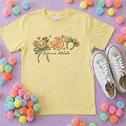 King Lion Inspired Printed Sand T-Shirt, Safari, Tree of Life, Inspired Character T-Shirts - Adults & Kids Sizes - Cotton T-Shirt