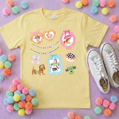 Story Toy Inspired  T-Shirt, Florida, Orlando, Bo Peep, Jessie, Buzz - Adults & Kids Sizes - Cotton T-Shirt