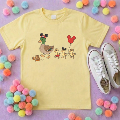 Park Ducks, Park Life T-Shirt, Ears, Florida, Orlando, Cruise Holidays T-Shirts, Holiday Outfits - Adults & Kids Sizes - Cotton T-Shirt