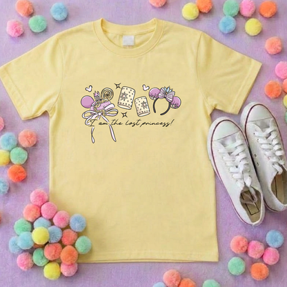 Rapunzel Princess Tower Inspired Printed T-Shirt, Princess Movie, Mouse Ears, Golden Hair Princess- Adults & Kids Sizes - Cotton T-Shirt