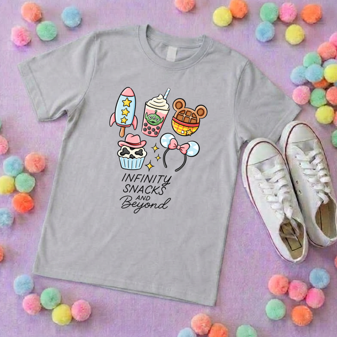 Toy Snacks, Park Life T-Shirt, Ears, Florida, Orlando, Cruise Holidays T-Shirts, Holiday Outfits - Adults & Kids Sizes - Cotton T-Shirt