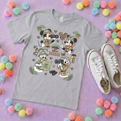 Animal Kingdom Full Art Park Life T-Shirt, Ears, Florida, Orlando, Cruise Holidays T-Shirts, Holiday Outfits - Adults & Kids Sizes - Cotton T-Shirt (Copy)