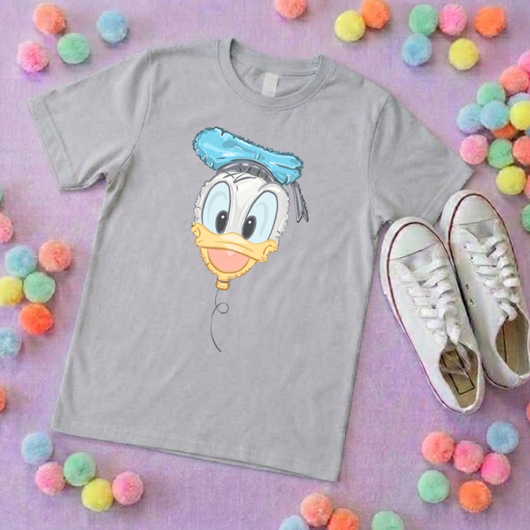 Donald Balloon, Printed T-Shirt, Florida, Orlando, Magical World - Adults & Kids Sizes