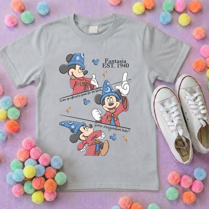 Magical Sorcerer, Some Imagination T-Shirt, Florida, Orlando, Magical World - Adults & Kids Sizes