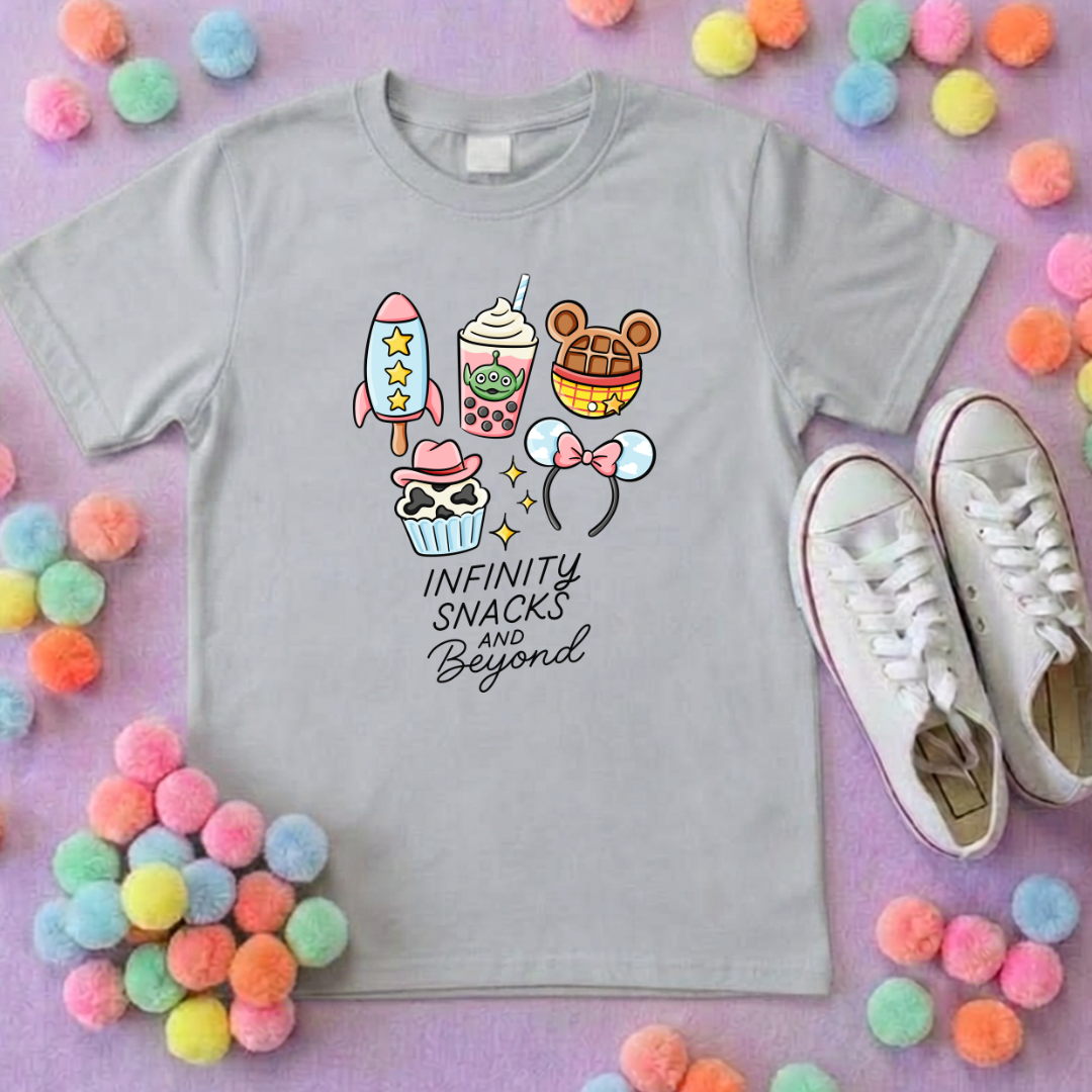Toy Snacks, Park Life T-Shirt, Ears, Florida, Orlando, Cruise Holidays T-Shirts, Holiday Outfits - Adults & Kids Sizes - Cotton T-Shirt