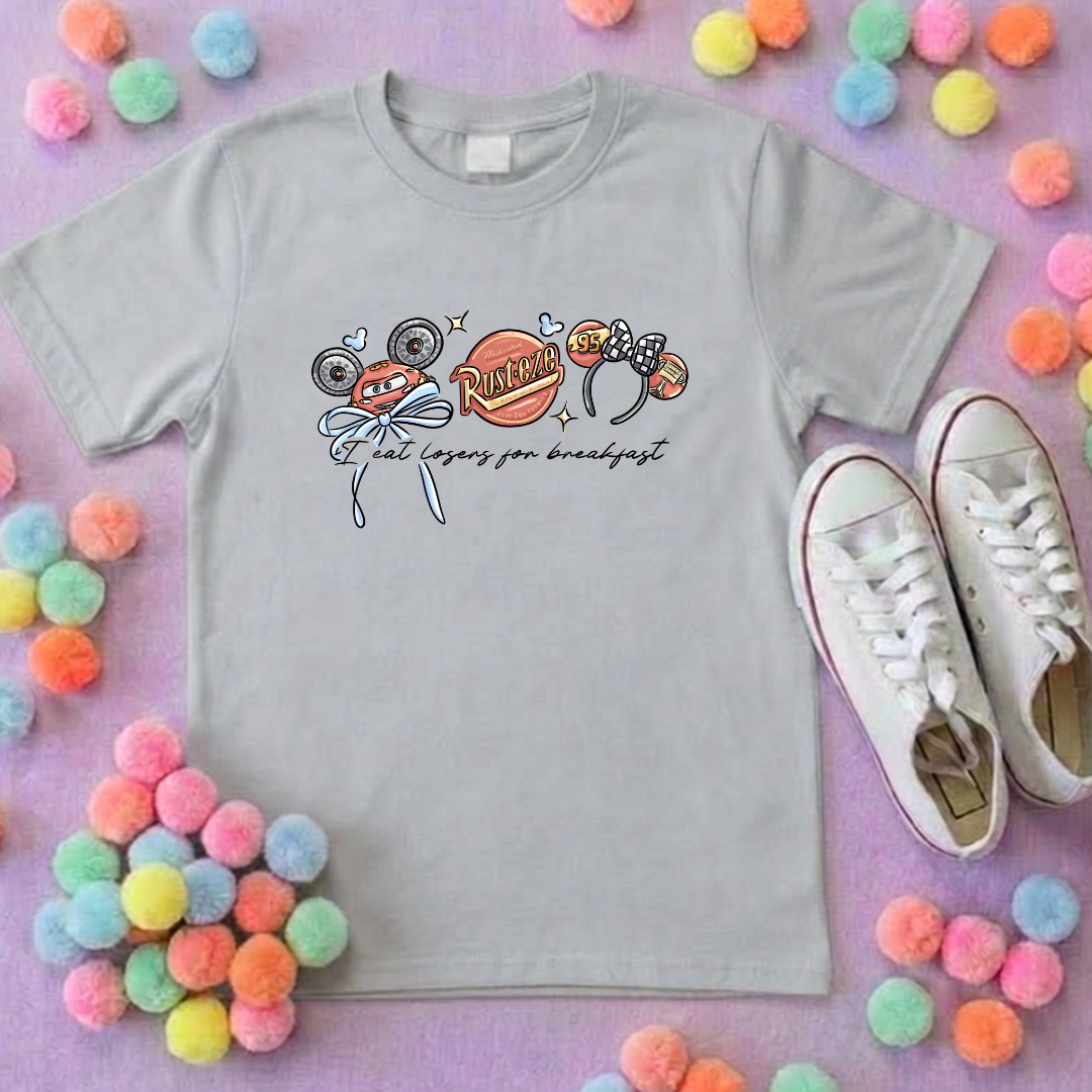 Cars Movie Inspired Printed T-Shirt, Florida, Orlando, Theme Park T-Shirts, Theme Park Outfits - Adults & Kids Sizes - Cotton T-Shirt