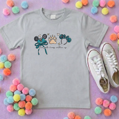 Scottish Brave Princess Inspired Printed T-Shirt, Princess Movie, Mouse Ears, Princess- Adults & Kids Sizes - Cotton T-Shirt