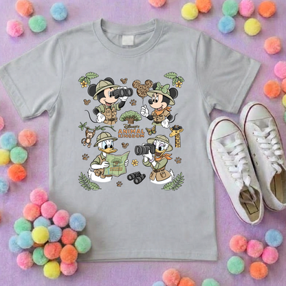 Animal Kingdom Full Art Park Life T-Shirt, Ears, Florida, Orlando, Cruise Holidays T-Shirts, Holiday Outfits - Adults & Kids Sizes - Cotton T-Shirt (Copy)