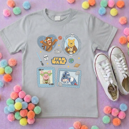 Galaxy Friends Park Life T-Shirt, Ears, Florida, Orlando, Cruise Holidays T-Shirts, Holiday Outfits - Adults & Kids Sizes - Cotton T-Shirt