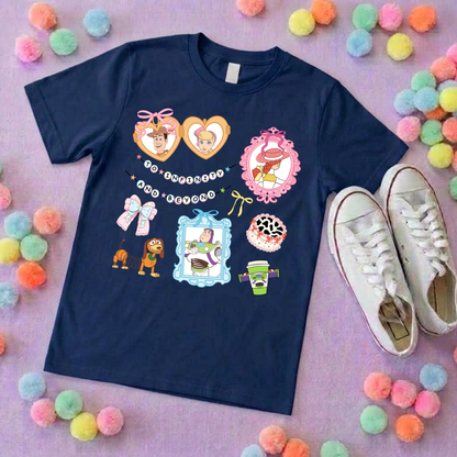 Story Toy Inspired  T-Shirt, Florida, Orlando, Bo Peep, Jessie, Buzz - Adults & Kids Sizes - Cotton T-Shirt