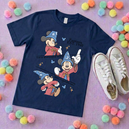 Magical Sorcerer, Some Imagination T-Shirt, Florida, Orlando, Magical World - Adults & Kids Sizes