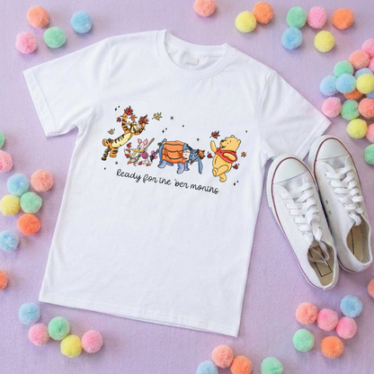Pooh 'Ber Crew Park Life T-Shirt, Ears, Florida, Orlando, Cruise Holidays T-Shirts, Holiday Outfits - Adults & Kids Sizes - Cotton T-Shirt