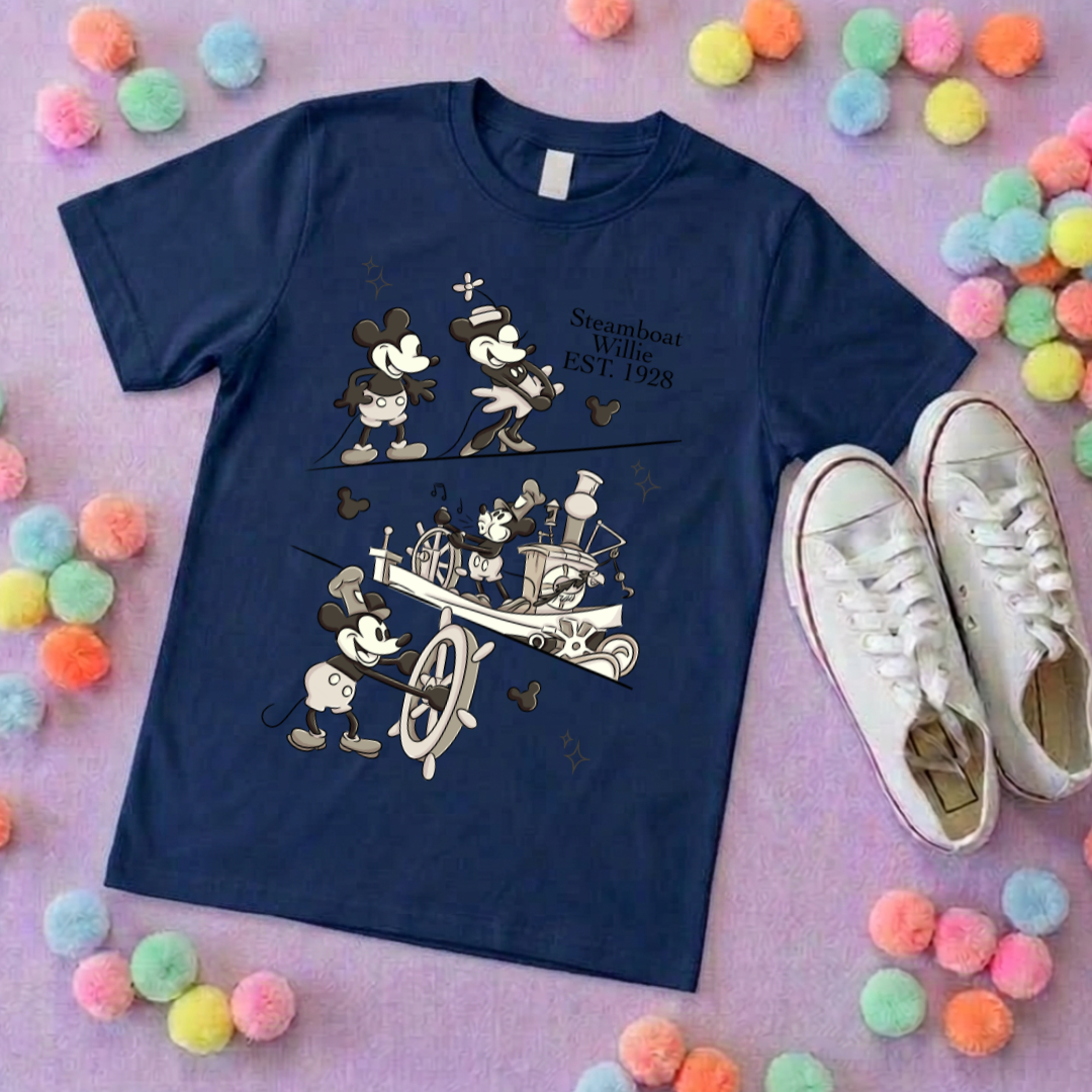 Classic Original Mouse T-Shirt, Florida, Orlando, Magical World - Adults & Kids Sizes