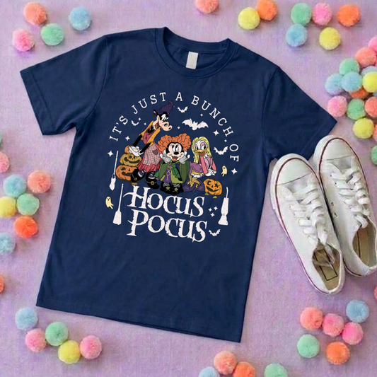 Pocus Hocus Inspired Printed Sand T-Shirt, Florida, Orlando, Halloween T-Shirts, Halloween Outfits - Adults & Kids Sizes - Cotton T-Shirt