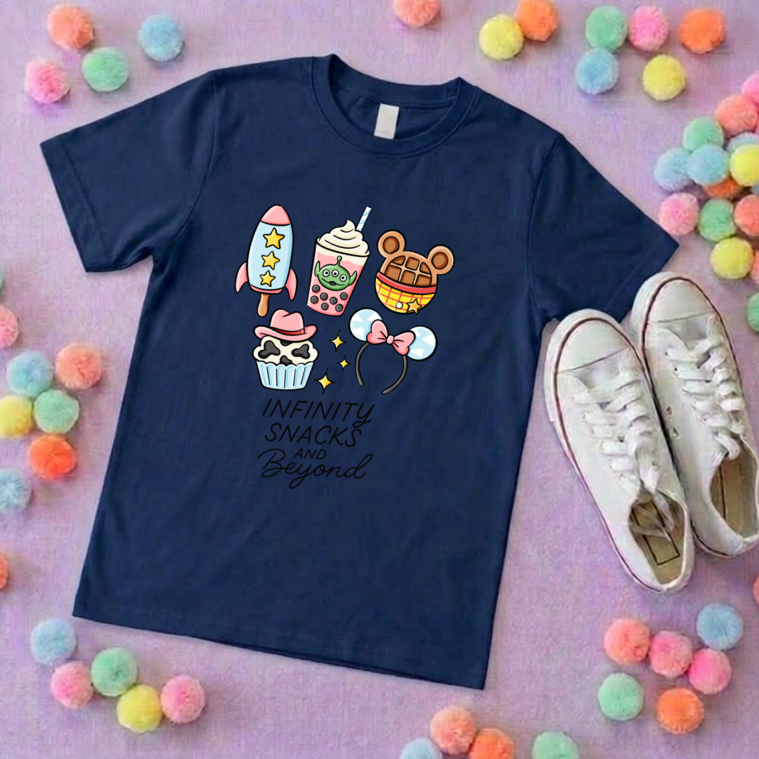 Toy Snacks, Park Life T-Shirt, Ears, Florida, Orlando, Cruise Holidays T-Shirts, Holiday Outfits - Adults & Kids Sizes - Cotton T-Shirt