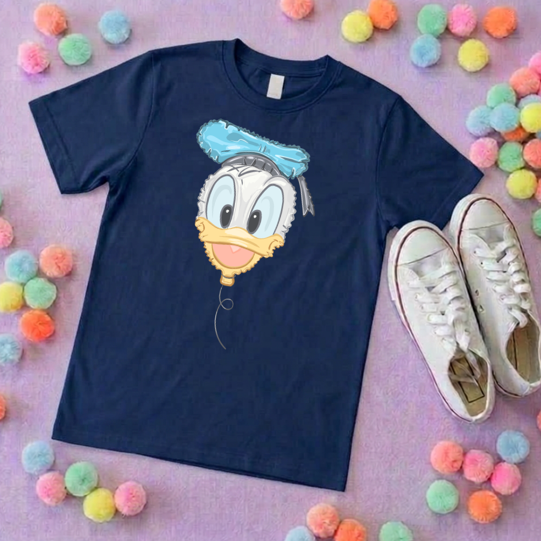 Donald Balloon, Printed T-Shirt, Florida, Orlando, Magical World - Adults & Kids Sizes
