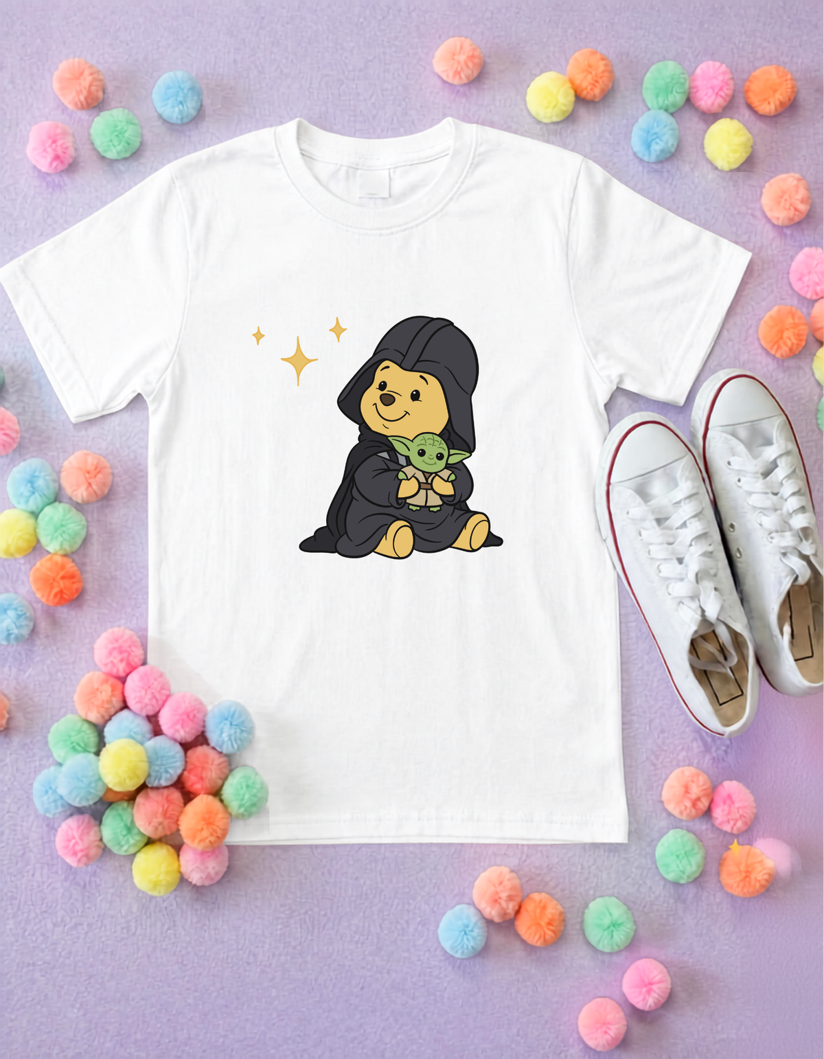 Galaxy Winnie Park Life T-Shirt, Ears, Florida, Orlando, Cruise Holidays T-Shirts, Holiday Outfits - Adults & Kids Sizes - Cotton T-Shirt