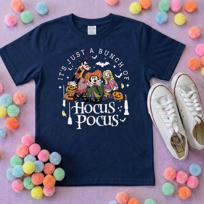 Pocus Hocus Inspired Printed Sand T-Shirt, Florida, Orlando, Halloween T-Shirts, Halloween Outfits - Adults & Kids Sizes - Cotton T-Shirt