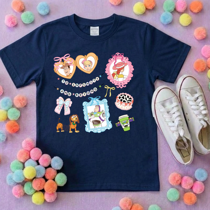 Story Toy Inspired  T-Shirt, Florida, Orlando, Bo Peep, Jessie, Buzz - Adults & Kids Sizes - Cotton T-Shirt