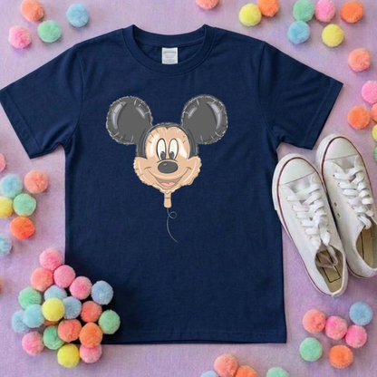 Mouse Balloon, Printed T-Shirt, Florida, Orlando, Magical World - Adults & Kids Sizes