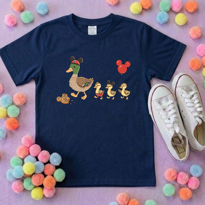 Park Ducks, Park Life T-Shirt, Ears, Florida, Orlando, Cruise Holidays T-Shirts, Holiday Outfits - Adults & Kids Sizes - Cotton T-Shirt