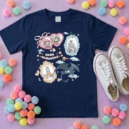 Universe Epic Inspired Printed T-Shirt, Theme Park, Orlando, Inspired Character T-Shirts - Adults & Kids Sizes - Cotton T-Shirt