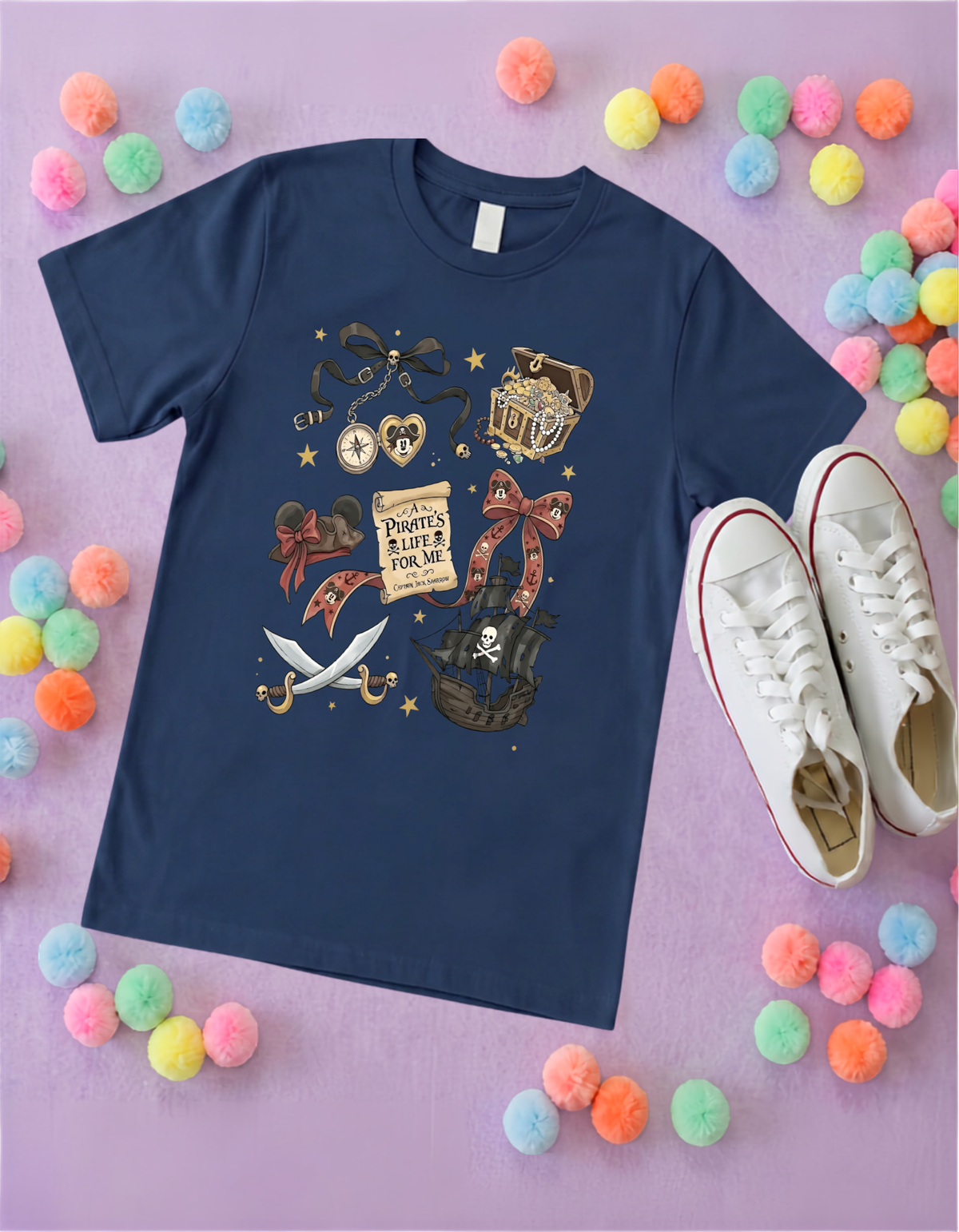 Pirates Life for Me Park Life T-Shirt, Ears, Florida, Orlando, Cruise Holidays T-Shirts, Holiday Outfits - Adults & Kids Sizes - Cotton T-Shirt