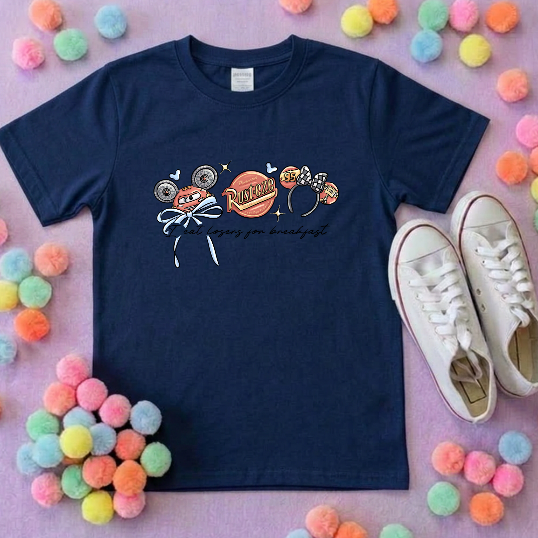 Cars Movie Inspired Printed T-Shirt, Florida, Orlando, Theme Park T-Shirts, Theme Park Outfits - Adults & Kids Sizes - Cotton T-Shirt
