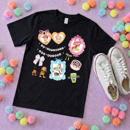 Story Toy Inspired  T-Shirt, Florida, Orlando, Bo Peep, Jessie, Buzz - Adults & Kids Sizes - Cotton T-Shirt