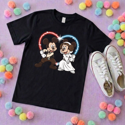 Galaxy Mouse Park Life T-Shirt, Ears, Florida, Orlando, Cruise Holidays T-Shirts, Holiday Outfits - Adults & Kids Sizes - Cotton T-Shirt