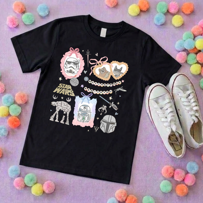 Galaxy Friends Park Life T-Shirt, Ears, Florida, Orlando, Cruise Holidays T-Shirts, Holiday Outfits - Adults & Kids Sizes - Cotton T-Shirts
