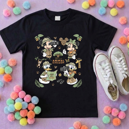 Animal Kingdom Full Art Park Life T-Shirt, Ears, Florida, Orlando, Cruise Holidays T-Shirts, Holiday Outfits - Adults & Kids Sizes - Cotton T-Shirt (Copy)