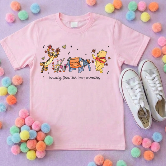 Pooh 'Ber Crew Park Life T-Shirt, Ears, Florida, Orlando, Cruise Holidays T-Shirts, Holiday Outfits - Adults & Kids Sizes - Cotton T-Shirt
