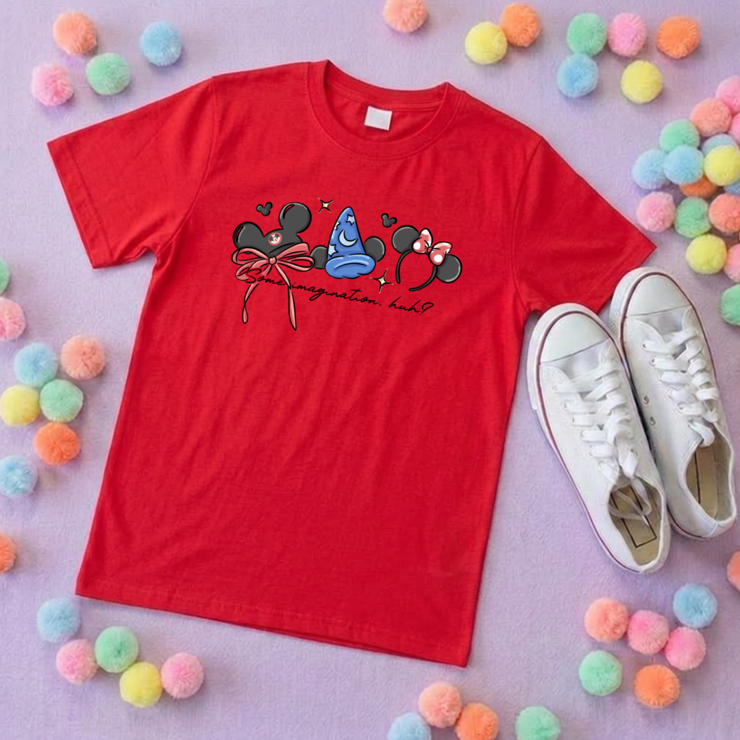 Magical Sorcerer, Some Imagination Ears T-Shirt, Florida, Orlando, Magical World - Adults & Kids Sizes