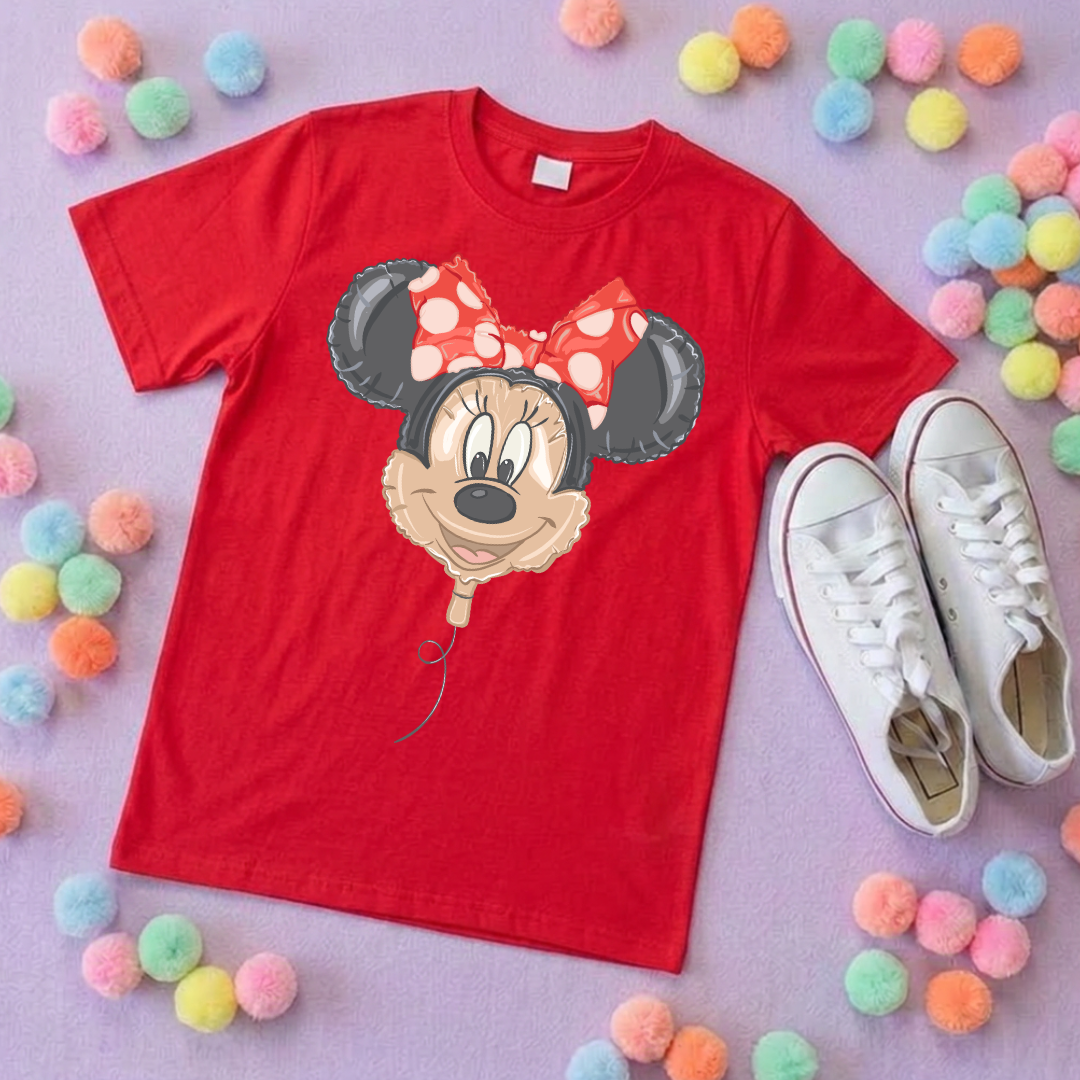 Mouse Balloon, Printed T-Shirt, Florida, Orlando, Magical World - Adults & Kids Sizes