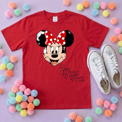 Magical Kingdom, Mouse Balloon, Printed T-Shirt, Florida, Orlando, Magical World - Adults & Kids Sizes